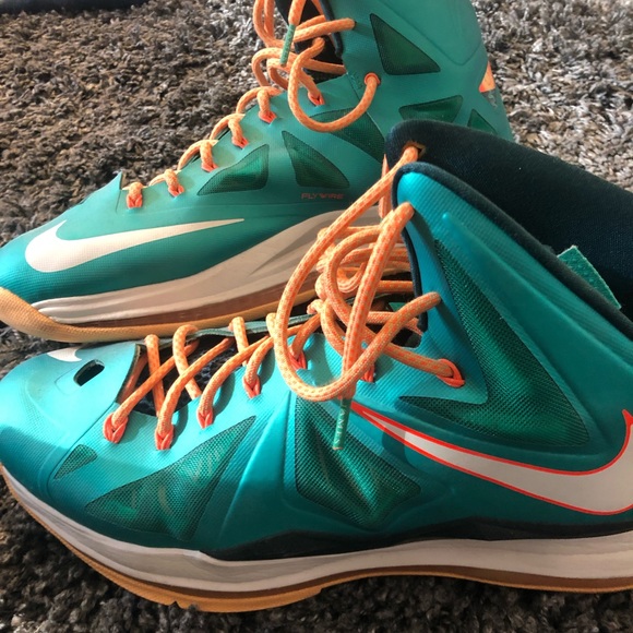 lebron 10 dolphins